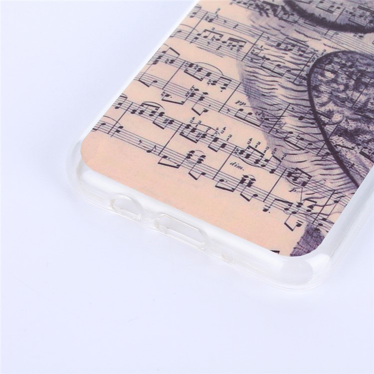 Pattern Printing IMD TPU Back Case for Samsung Galaxy J3 Prime - Musescore and Owl-3