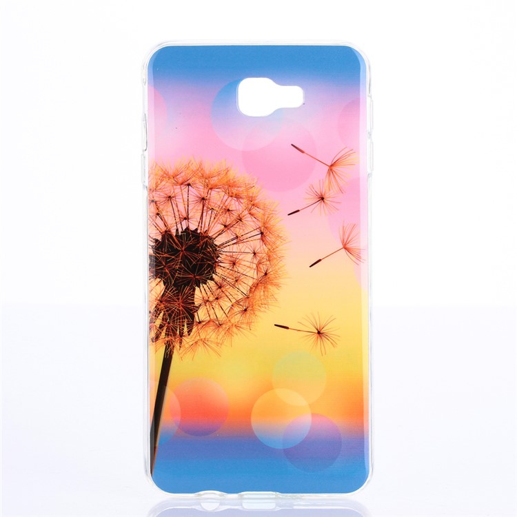 Soft IMD TPU Case for Samsung Galaxy J5 Prime/On5 2016 - Dandelion Pattern-1