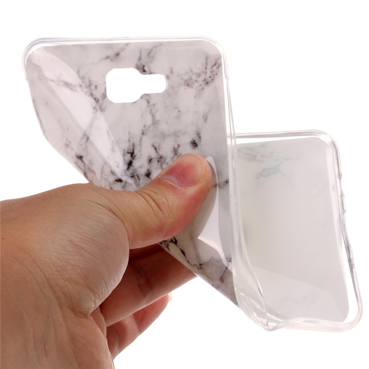 Pattern Printing IMD TPU Case for Samsung Galaxy On7 2016/J7 Prime - Marble Pattern-4