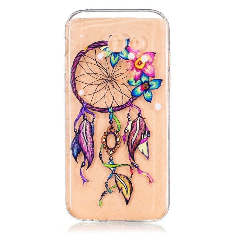 

Embossing Soft Phone Cover (TPU) for Samsung Galaxy A5 (2017) - Flower and Dreamcatcher