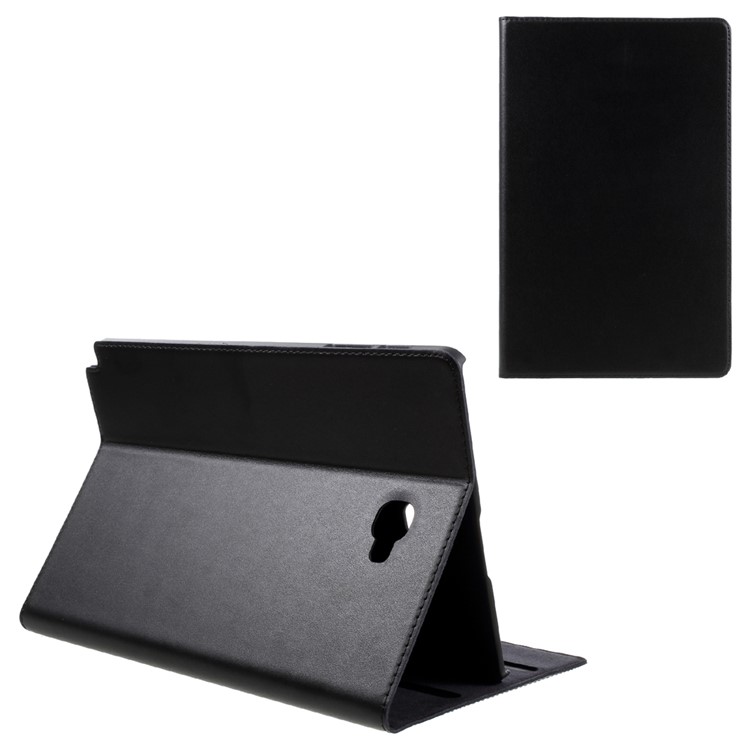 

DOORMOON Genuine Leather Smart Case for Samsung Galaxy Tab A 10.1 (2016) with S Pen P580 P585 - Black