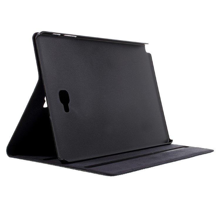 DOORMOON Genuine Leather Smart Case for Samsung Galaxy Tab A 10.1 (2016) with S Pen P580 P585 - Black-5