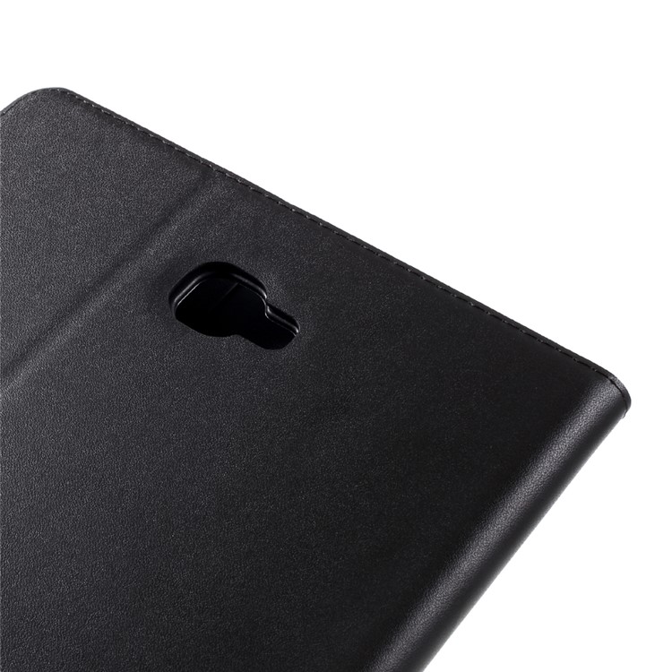DOORMOON Genuine Leather Smart Case for Samsung Galaxy Tab A 10.1 (2016) with S Pen P580 P585 - Black-9