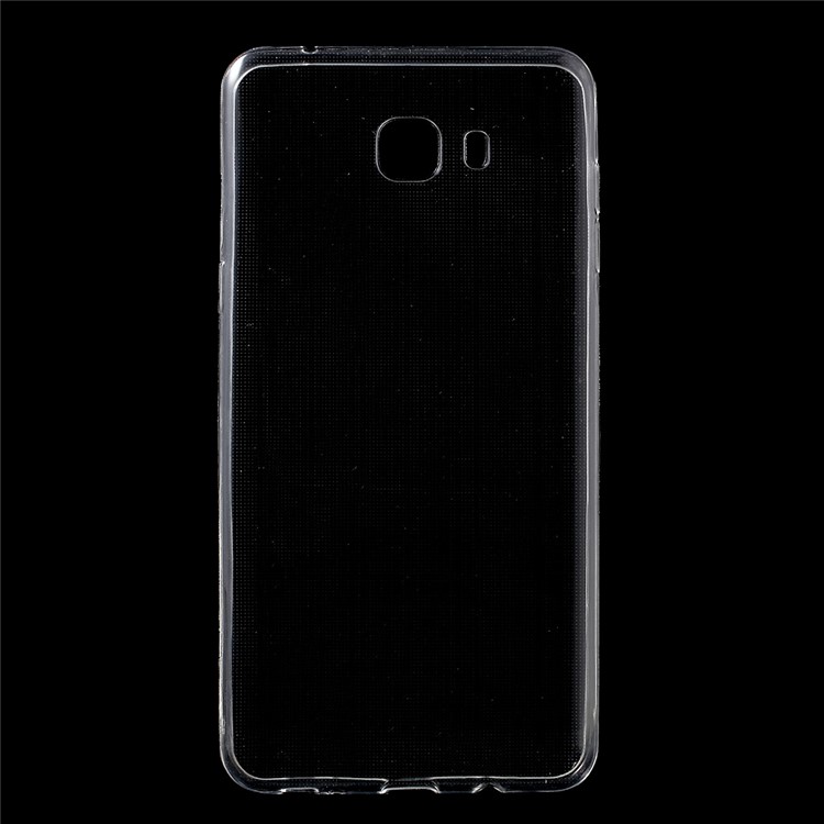 Ultra-thin Clear TPU Cell Phone Case for Samsung Galaxy C9 Pro - Transparent-1