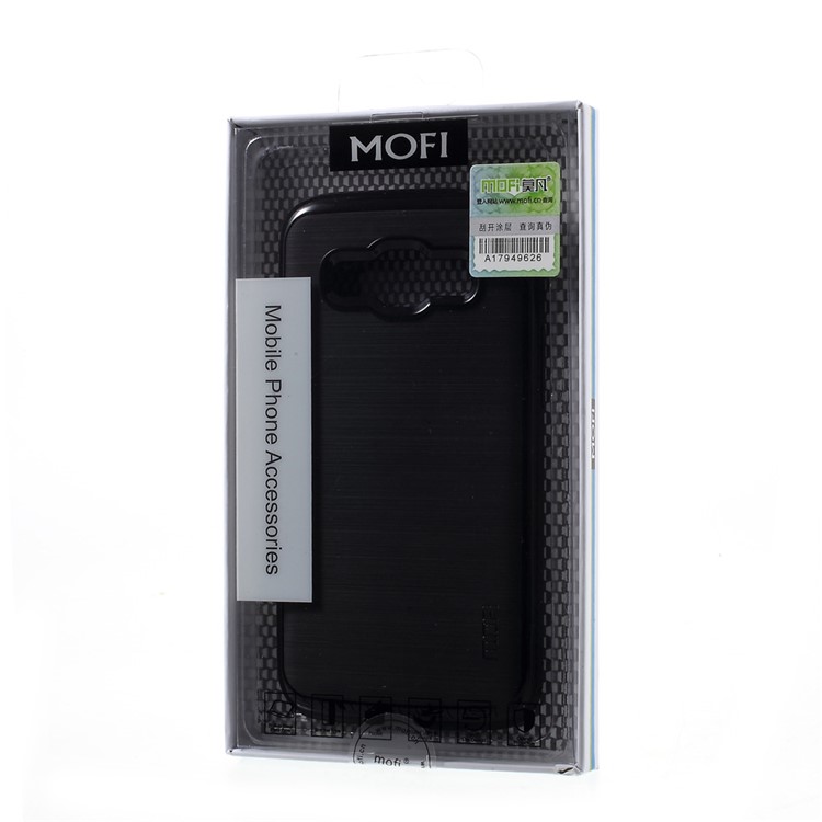 MOFI Brushed Hybrid Phone Case for Samsung Galaxy J2 (2016) / J2 Pro (TPU Back + PC Rim) - Black-9