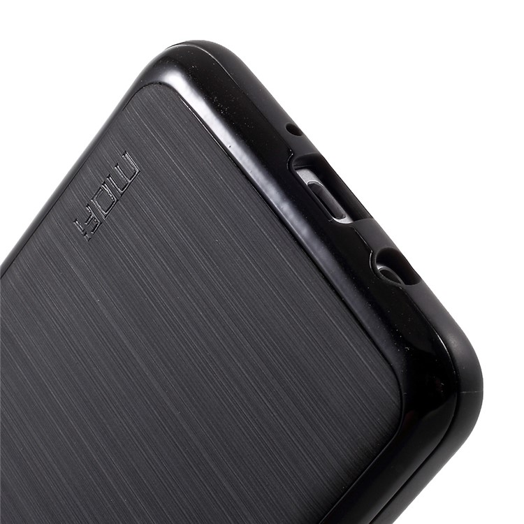 MOFI Brushed Hybrid Case for Samsung Galaxy J7 (2016) SM-J710 (TPU Back + PC Rim) - Black-6