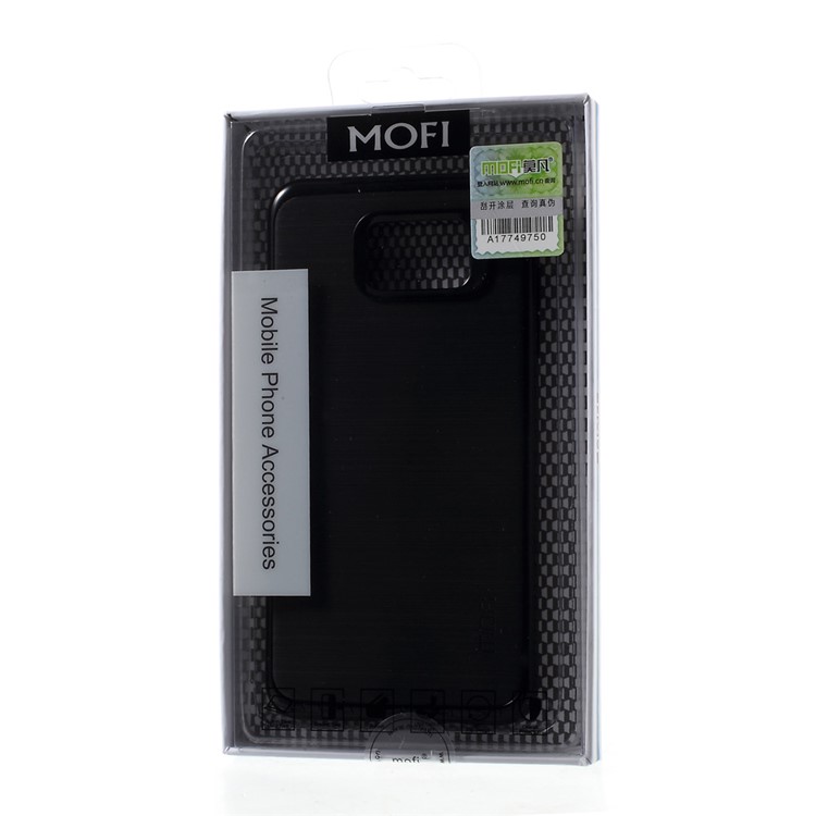 MOFI Brushed Hybrid Shell Case for Samsung Galaxy A5 SM-A510F (2016) (TPU Back + PC Rim) - Black-8
