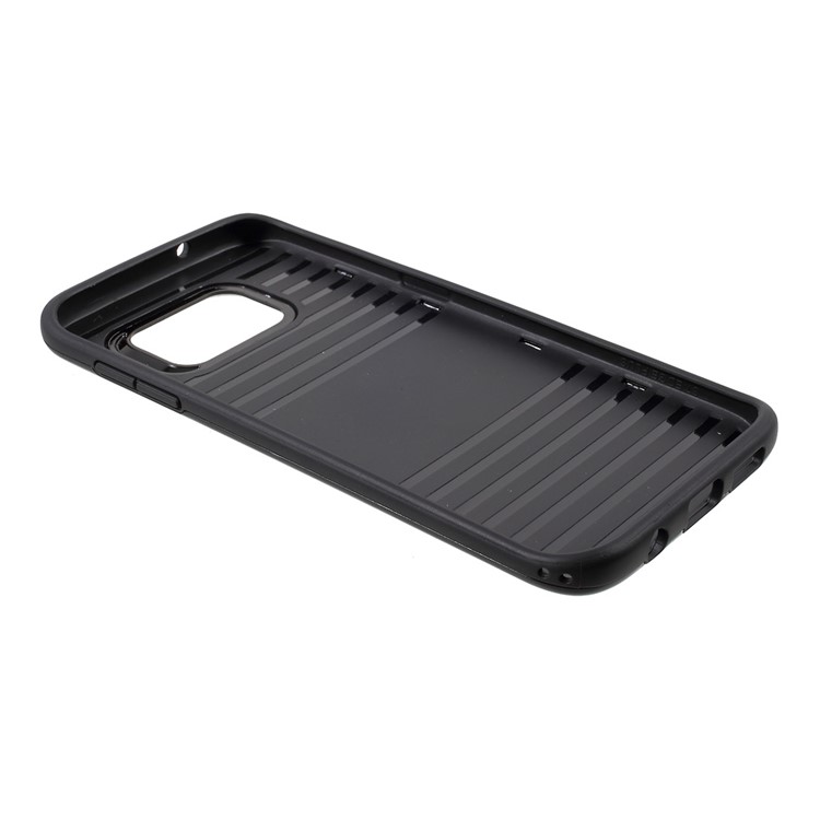 MOFI Brushed Hybrid Case for Samsung Galaxy S7 edge SM-G935 (TPU Back + PC Rim) - Black-4