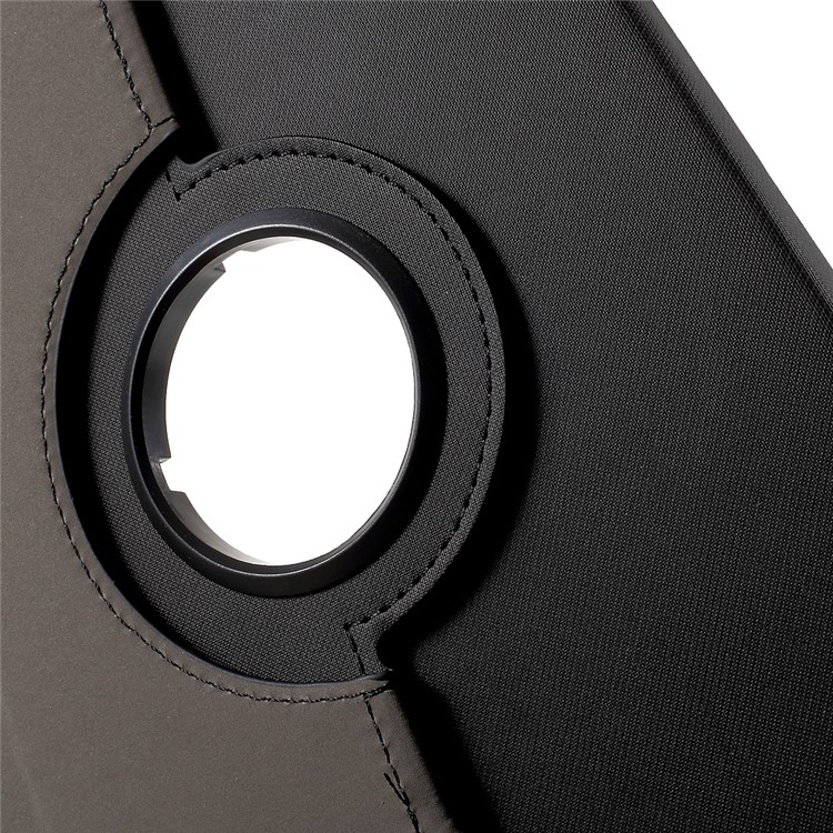 For Samsung Galaxy Tab A 10.1 (2016) T580 T585 Rotary Stand Smart Leather Case Cloth Skin - Black-9
