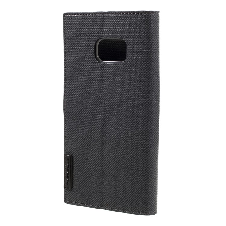 MERCURY GOOSPERY for Samsung Galaxy S7 G930 Milano Diary Leather Case Cover - Black-2