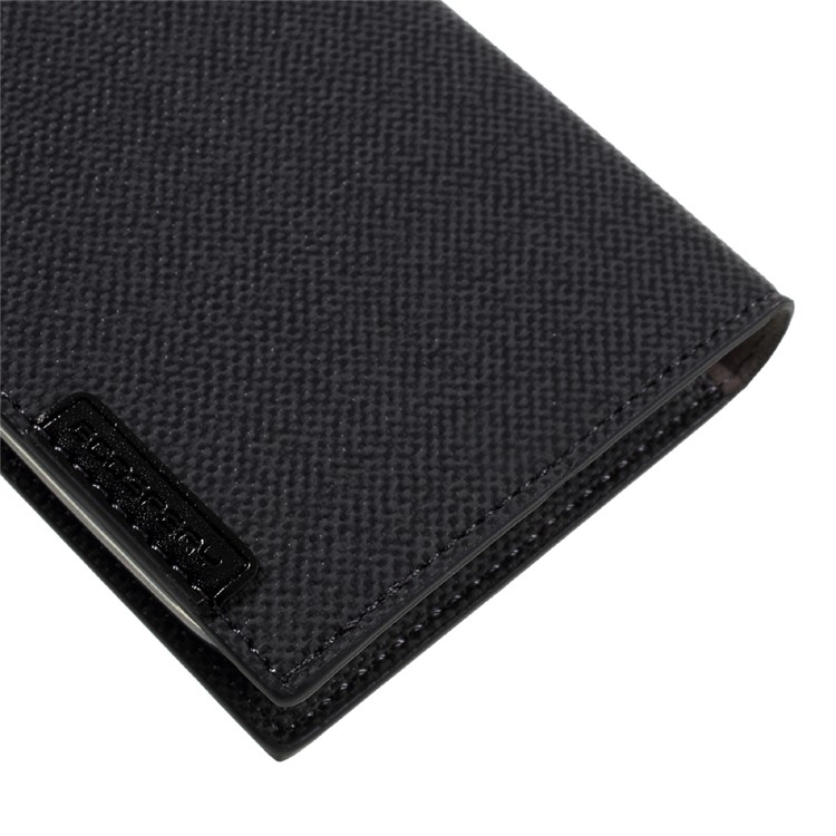 MERCURY GOOSPERY for Samsung Galaxy S7 G930 Milano Diary Leather Case Cover - Black-9