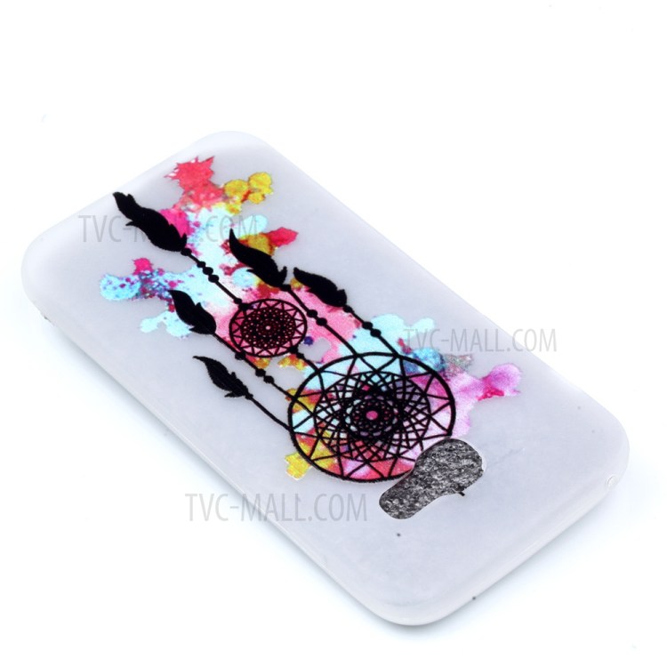 Noctilucent Patterned TPU Phone Case for Samsung Galaxy A3 (2017) - Watercolor Dreamcatcher-3