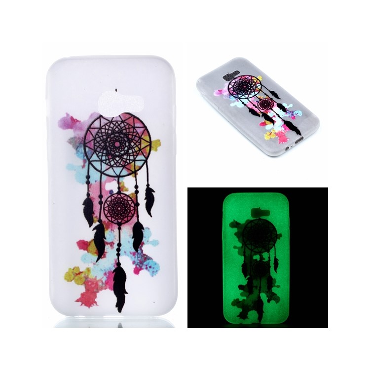 Noctilucent Patterned TPU Phone Case for Samsung Galaxy A7 (2017) - Dreamcatcher-1