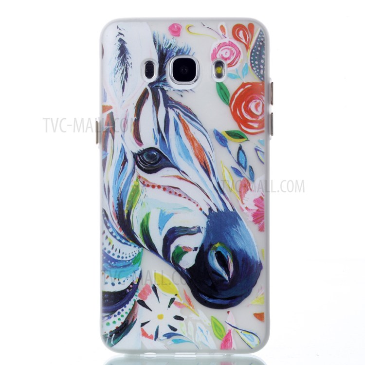 Luminous Glow TPU Case for Samsung Galaxy J5 (2016) SM-J510 - Horse Pattern Printing-3