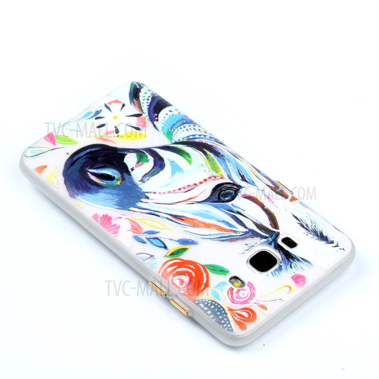 Luminous Glow TPU Case for Samsung Galaxy J5 (2016) SM-J510 - Horse Pattern Printing-5