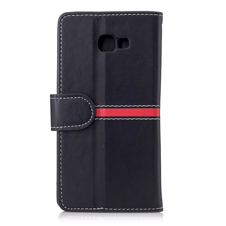 Phone Accessory Wallet Leather Stand Phone Case for Samsung Galaxy A5 (2017) - Black-2