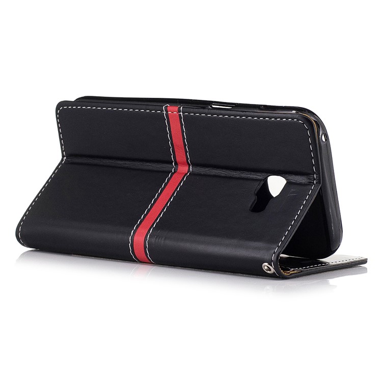 Phone Accessory Wallet Leather Stand Phone Case for Samsung Galaxy A5 (2017) - Black-3