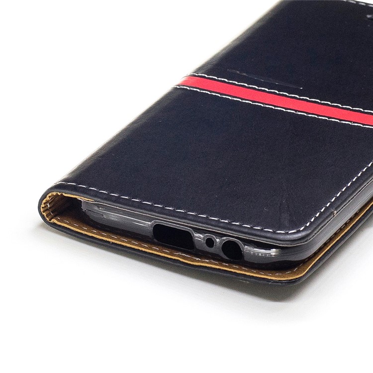 Phone Accessory Wallet Leather Stand Phone Case for Samsung Galaxy A5 (2017) - Black-5