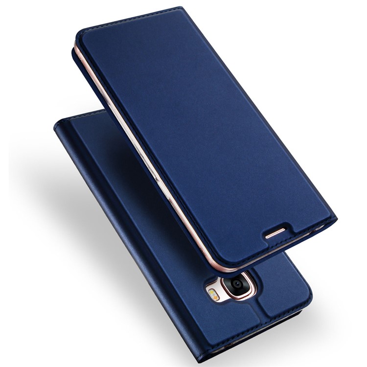 

DUX DUCIS Skin Pro Series Stand Leather Cover for Samsung Galaxy A3 2017 - Dark Blue