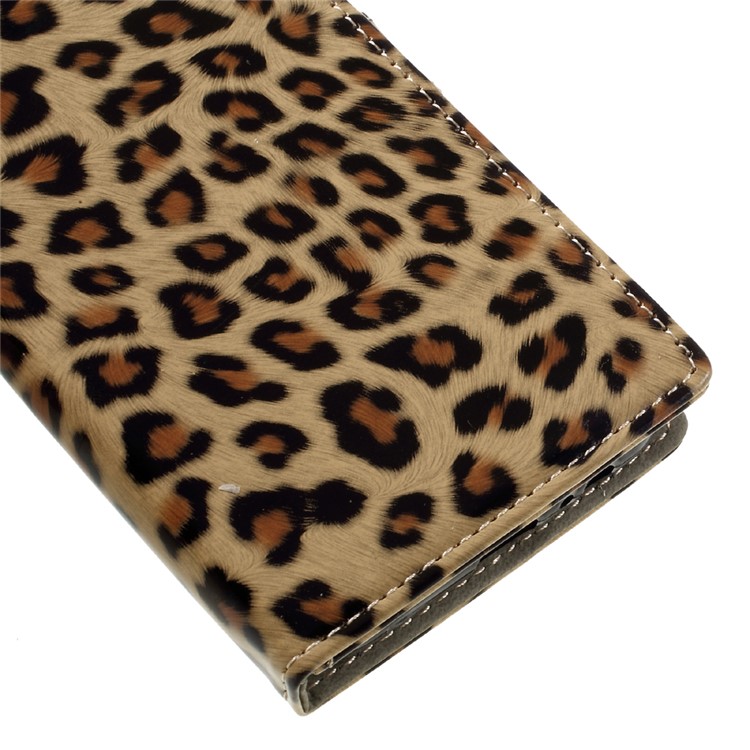 Leopard Pattern Leather Wallet Stand Case for Samsung Galaxy A7 (2017)-7
