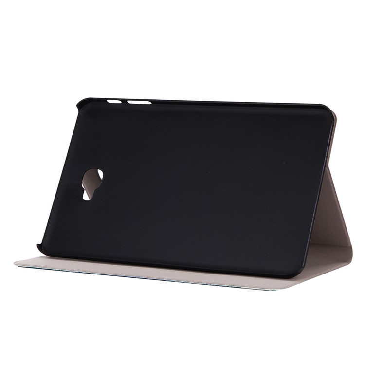 Patterned Leather Card Holder Stand Case for Samsung Galaxy Tab A 10.1 T580 T585 - Mandala Pattern-5