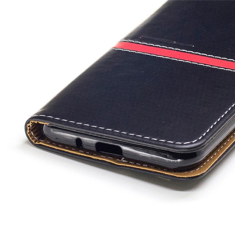 Phone Accessory Wallet Leather Stand Phone Case for Samsung Galaxy J3 (2016) / J3 - Black-5