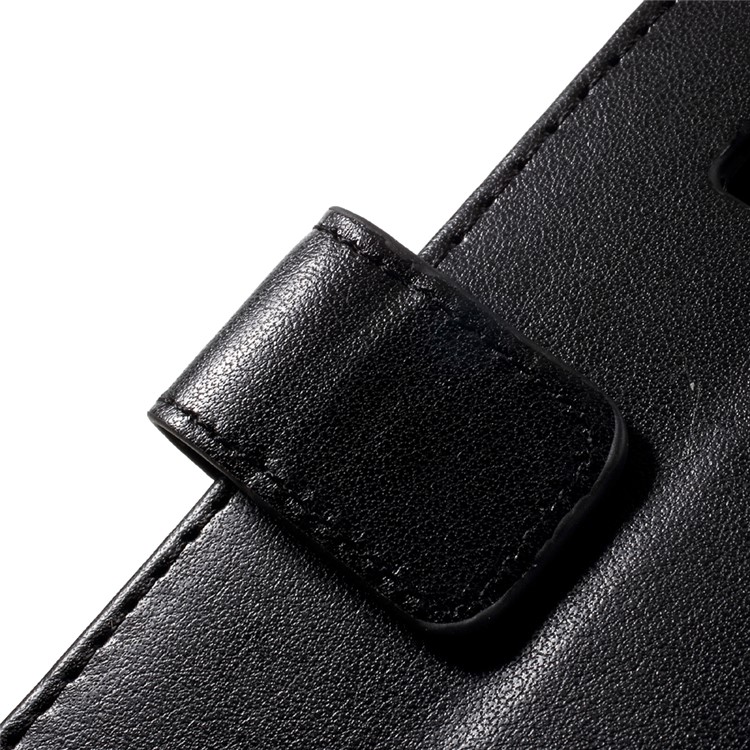 Imprinted Butterfly Flowers Leather Wallet Case for Samsung Galaxy J1 mini prime - Black-9
