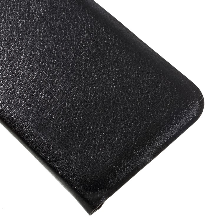 Flip Leather Card Holder Phone Case for Samsung Galaxy J5 Prime / On5 (2016) - Black-6