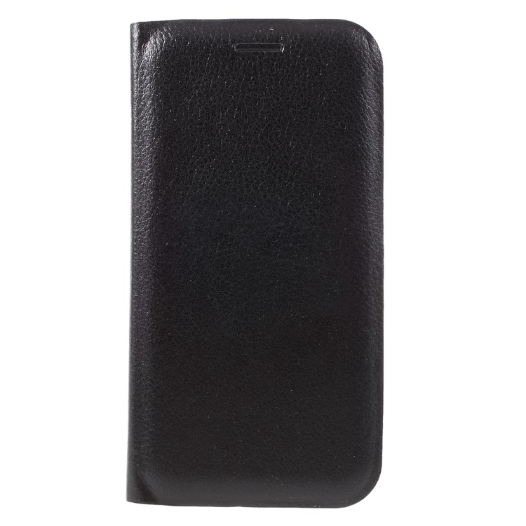 For Samsung Galaxy A5 (2017) Litchi Texture Card Holder Leather Flip Case - Black-3