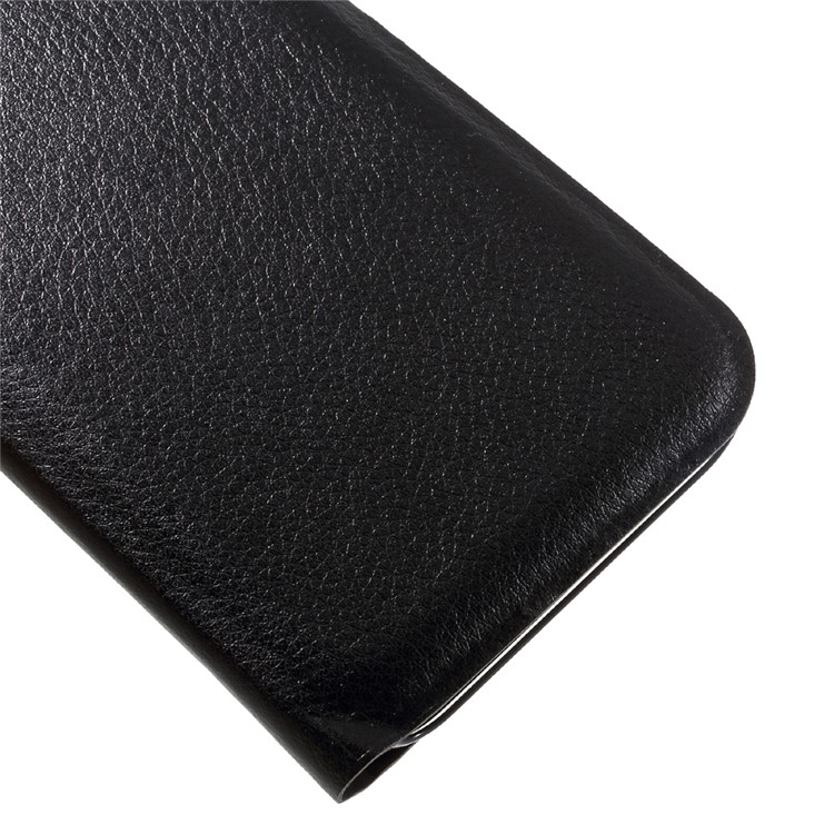 Flip Leather Card Holder Phone Case for Samsung Galaxy A3 (2017) - Black-6