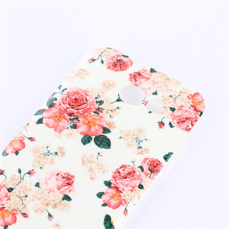 copertura Rigida IMD TPU Per Samsung Galaxy A5 (2017) - Rose Fiorite-2