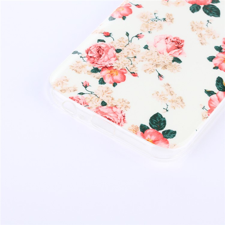 copertura Rigida IMD TPU Per Samsung Galaxy A5 (2017) - Rose Fiorite-3