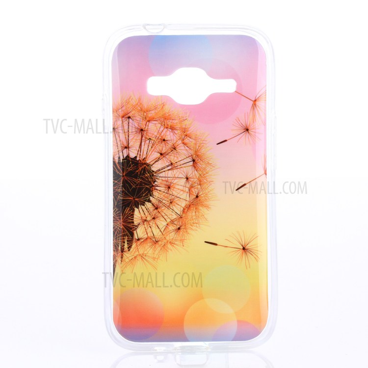 Pattern Printing IMD TPU Phone Case for Samsung Galaxy J1 mini prime - Dandelion-1