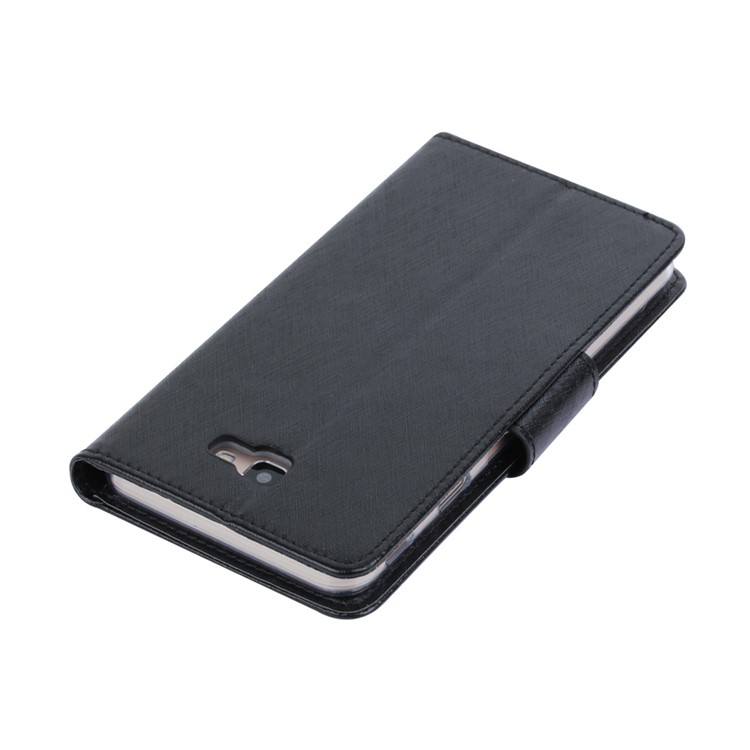 XIEKE Moon Poem Wallet Leather Magnetic Folio Case for Samsung Galaxy J7 Prime/On7 2016 - Black-6