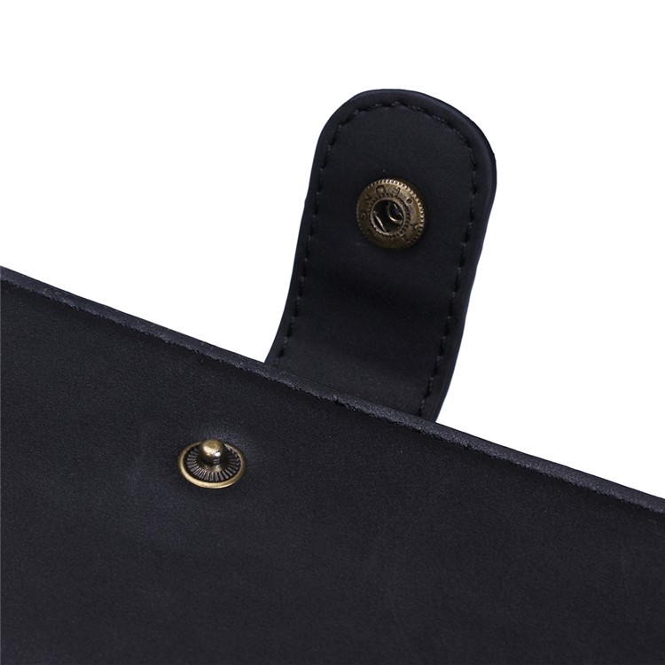 BRG Detachable 2-in-1 Portable Multi-slot Wallet Leather Case for Samsung Galaxy S6 G920 - Black-8