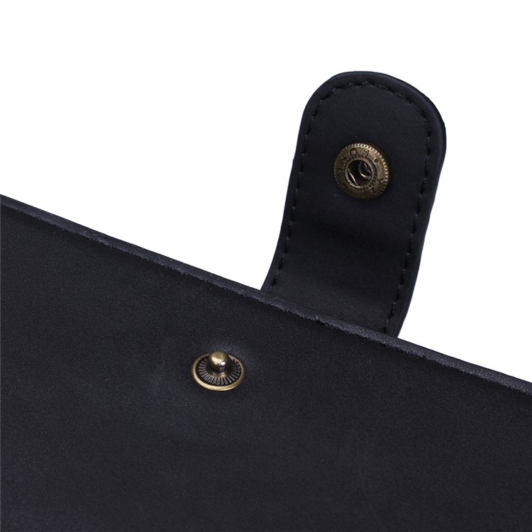 BRG Portable 2-in-1 Movable TPU + Zip Wallet Leather Case for Samsung Galaxy S7 edge G935 - Black-8