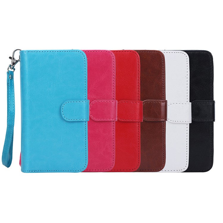 2 in 1 Detachable 9 Card Slots Leather Wallet Case for Samsung Galaxy S6 edge G925 - Black-6