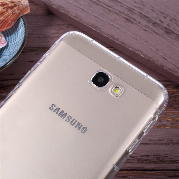 Drop-proof Clear TPU Mobile Phone Case for Samsung Galaxy J7 Prime/On7 2016-3
