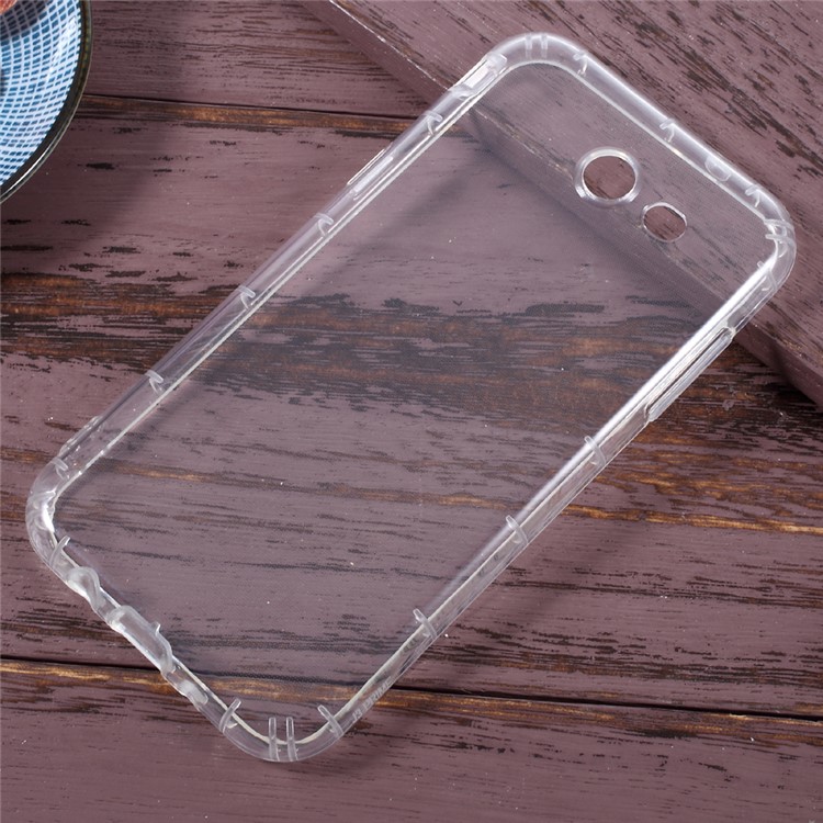 For Samsung Galaxy J3 Prime Drop-resistant Clear TPU Phone Case Accessory-1