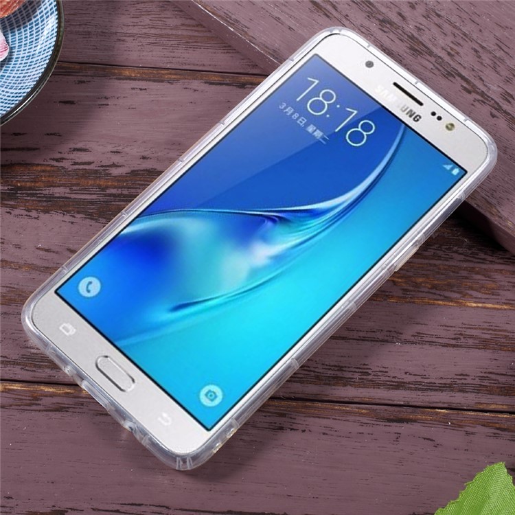 Drop-Proof Crystal Clear TPU Case Phone Cover for Samsung Galaxy J5 (2016) J510-2