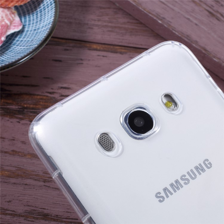 Drop-Proof Crystal Clear TPU Case Phone Cover for Samsung Galaxy J5 (2016) J510-3