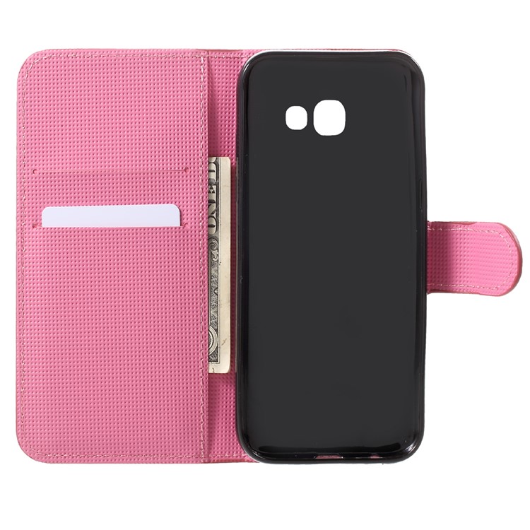 Wallet Leather Stand Case for Samsung Galaxy A5 (2017) - Geometric Pattern-5