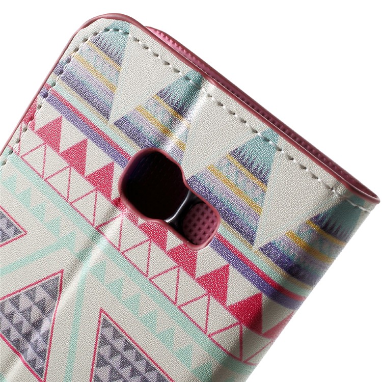 Wallet Leather Stand Case for Samsung Galaxy A5 (2017) - Geometric Pattern-7