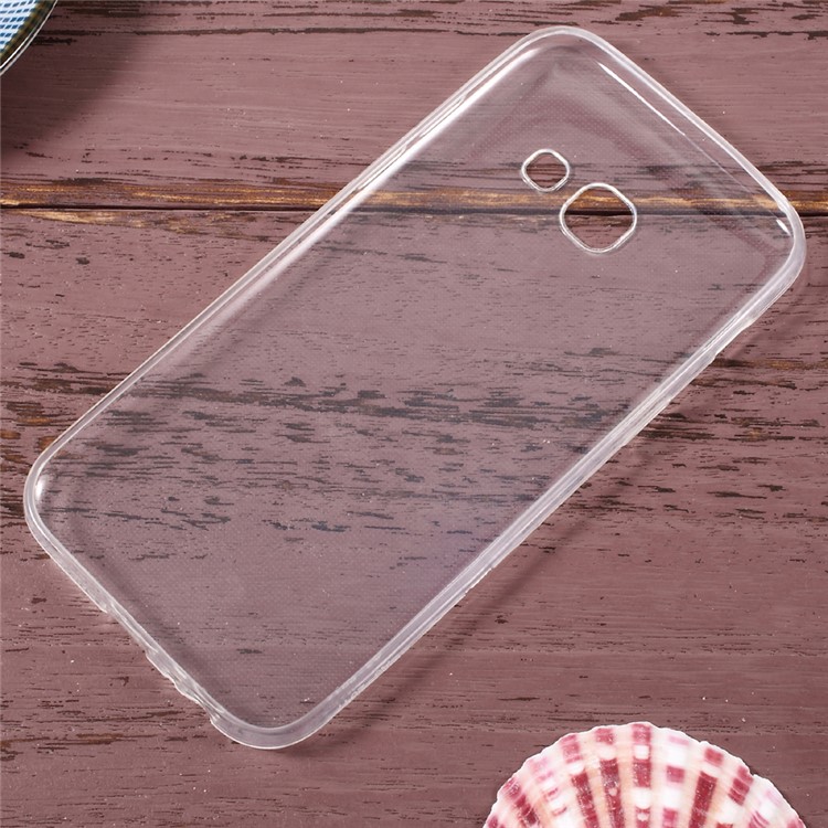 Ultra Thin Transparent TPU Gel Mobile Phone Case for Samsung Galaxy A3 (2017)-2