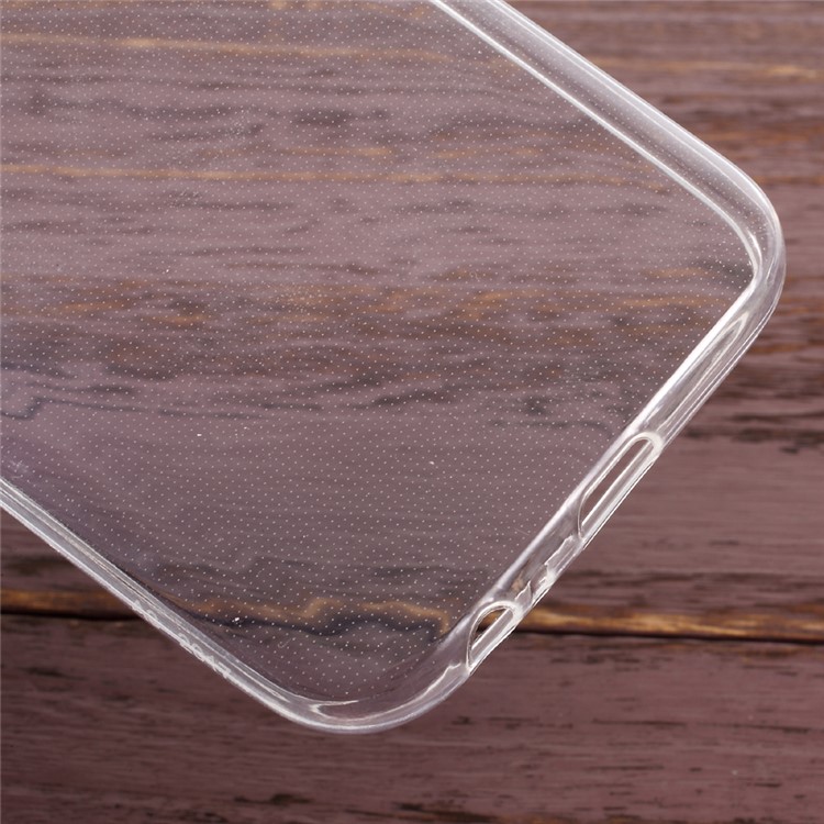 Ultra Thin Transparent TPU Gel Mobile Phone Case for Samsung Galaxy A3 (2017)-4