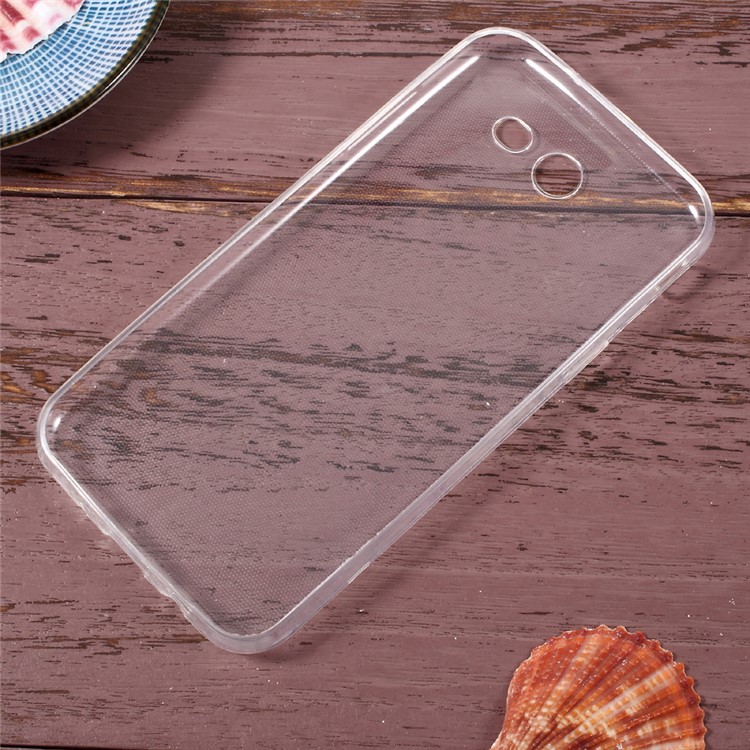 Crystal Clear Thin Scratch-proof TPU Mobile Phone Case for Samsung Galaxy J3 Prime-1