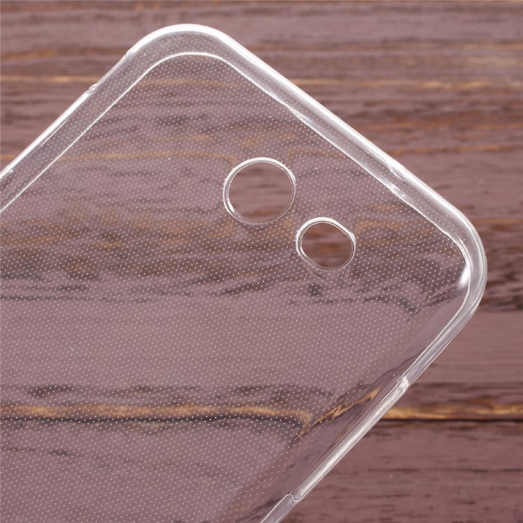 Crystal Clear Thin Scratch-proof TPU Mobile Phone Case for Samsung Galaxy J3 Prime-3