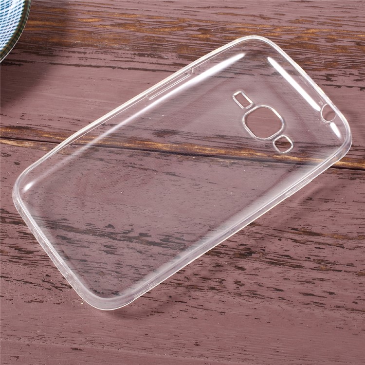 Anti-watermark Transparent TPU Phone Back Shell Casing for Samsung Galaxy J1 mini prime-2