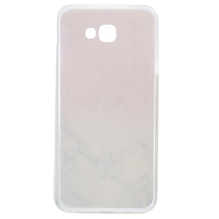 Pattern Printing TPU Gel Mobile Casing for Samsung Galaxy J7 Prime/On7 2016 - Glitter and Marble Pattern-4
