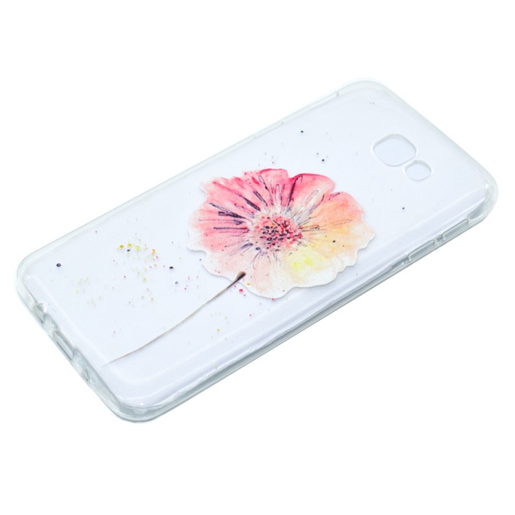 Pattern Printing TPU Case for Samsung Galaxy A7 (2017) - Vivid Flower-2